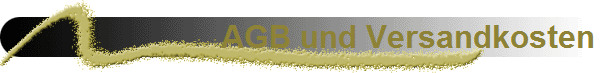 AGB und Versandkosten