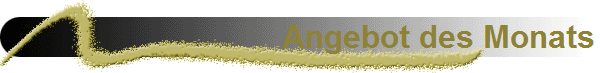 Angebot des Monats